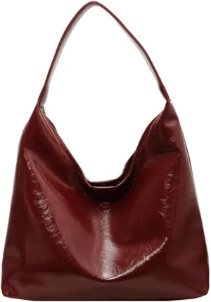 Women Tote Bags Soft Satchel Handbags PU Leather Tote Shoulder Bag Ladies Work Dating 2024