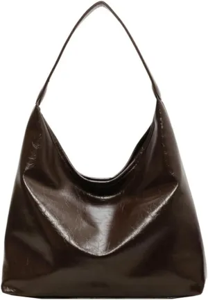 Women Tote Bags Soft Satchel Handbags PU Leather Tote Shoulder Bag Ladies Work Dating 2024