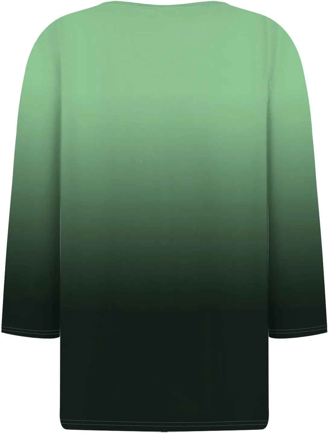 Women's 2024 Fashion Tops 3/4 Sleeve T-Shirts Cute Crewneck Basic Business Tees Blouses