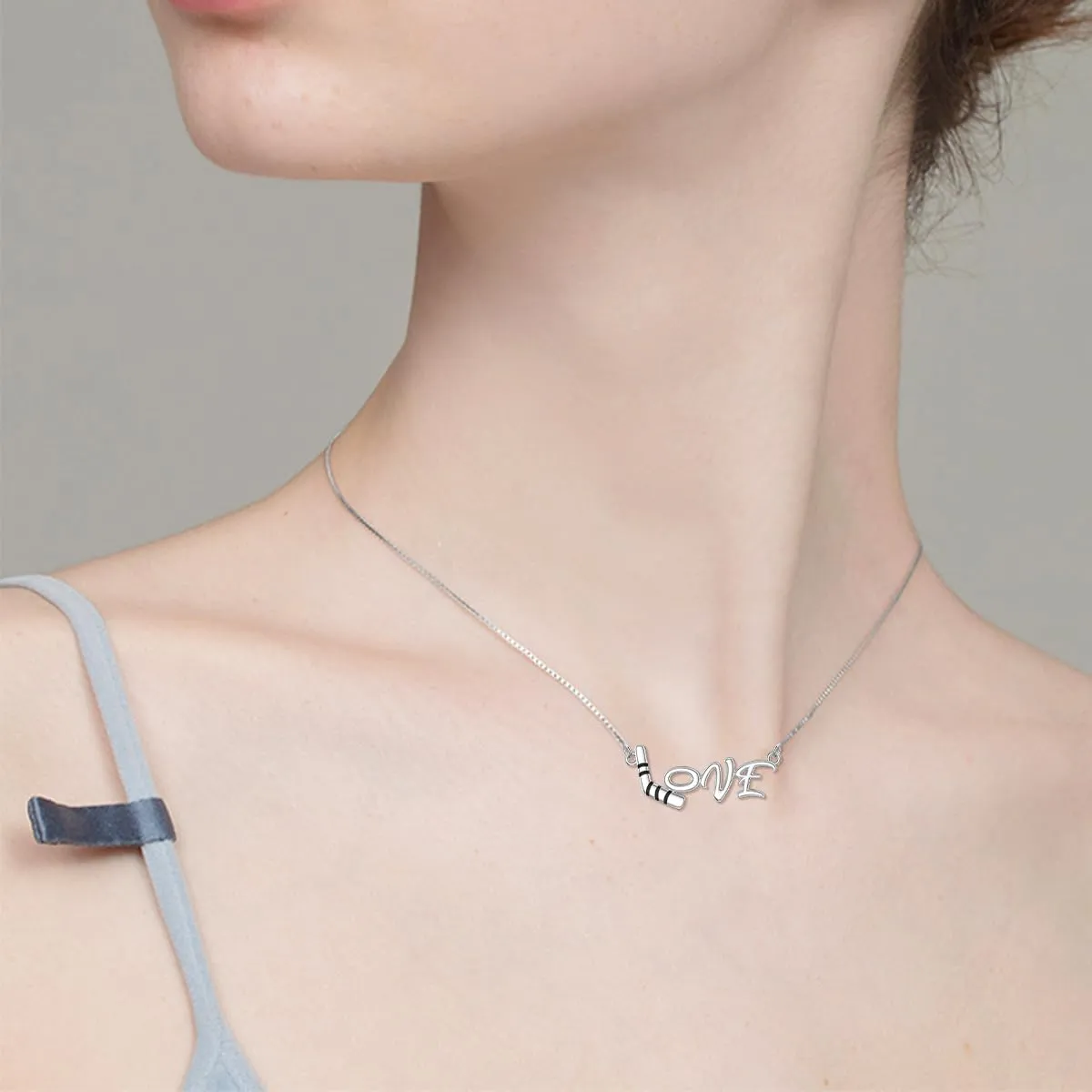 YFN Tennis Racket Necklace Basketball Volleyball Necklace for Women Sterling Silver Basketball Jewelry Basketball Gift for Basketball Player
