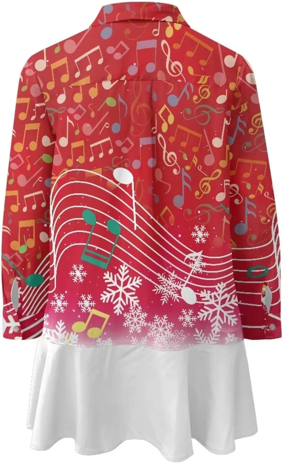 Youngerbaby Shirt Dresses for Woman Long Sleeve Mini Dresses Ruffle Hem Dresses with Pockets S-2XL